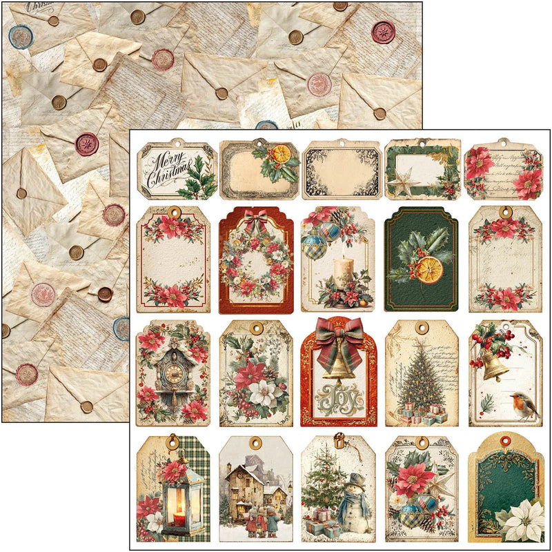 Ciao Bella - Merry & Bright - Patterns Paper Pad 12"x12"