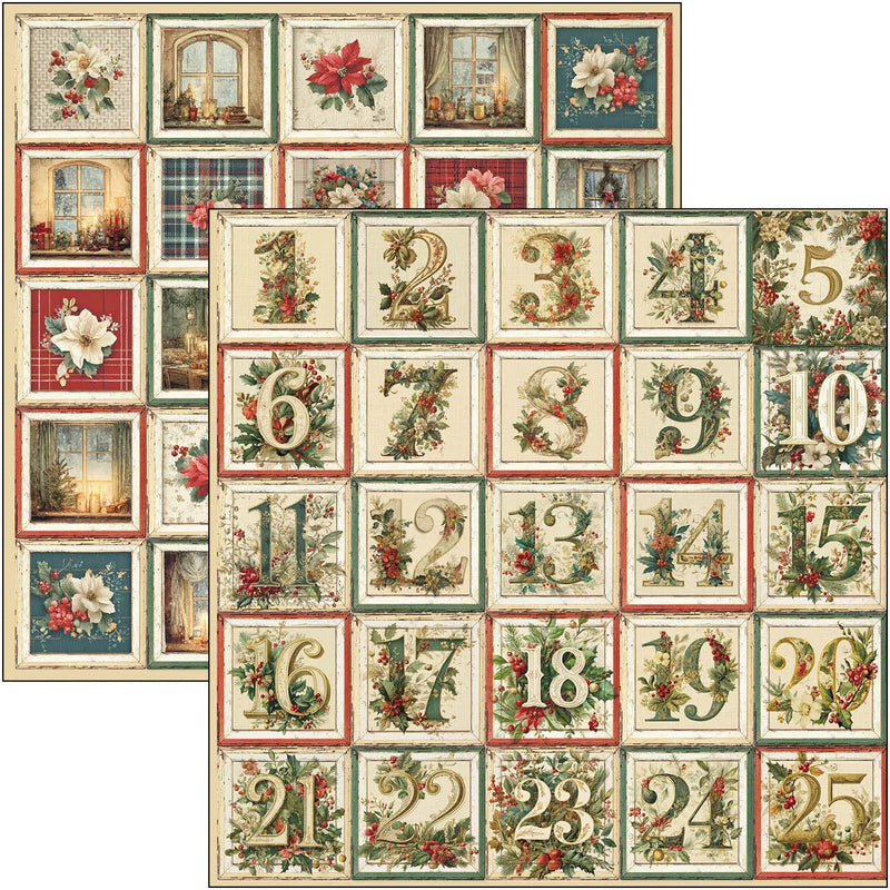 Ciao Bella - Merry & Bright - Patterns Paper Pad 12"x12"