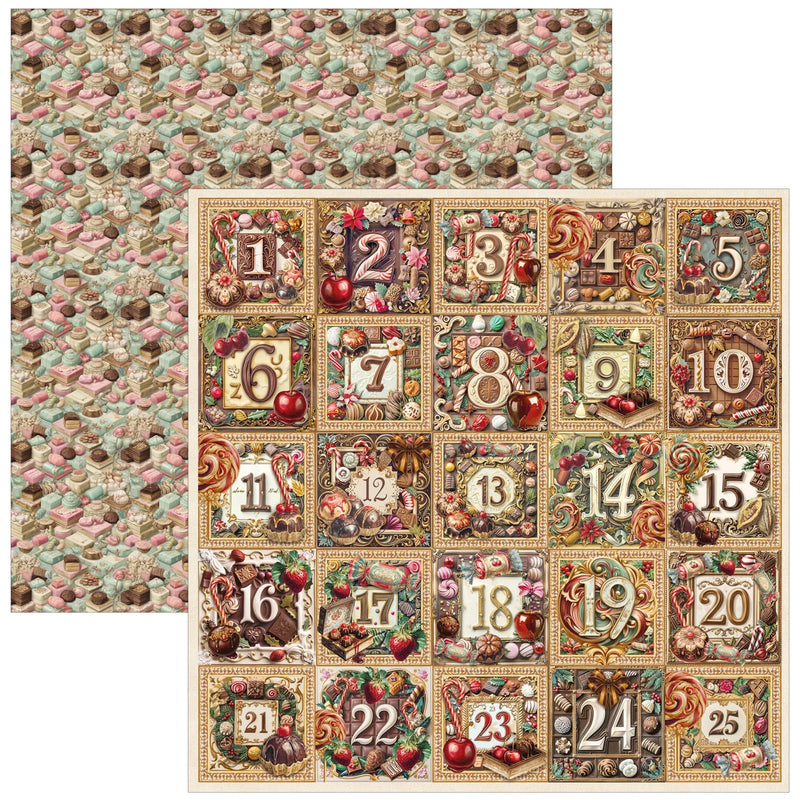 Ciao Bella - Chocolate Wanderlust - Patterns Paper Pad 12"x12"
