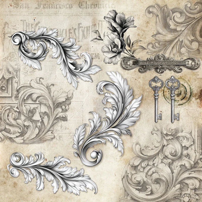 Ciao Bella - Typographic - Patterns Paper Pad 12"x12"