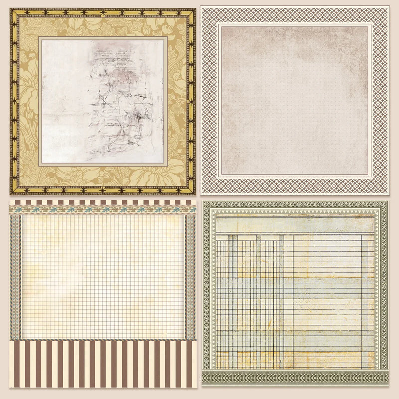 Ciao Bella - Typographic - Patterns Paper Pad 12"x12"