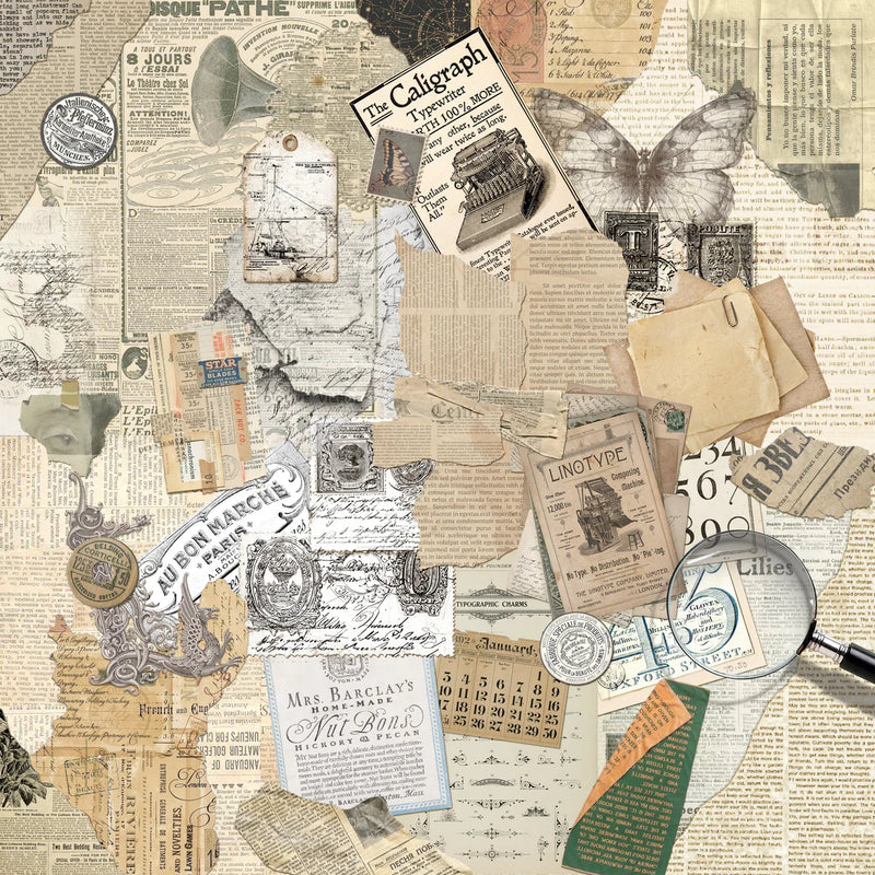Ciao Bella - Typographic - Patterns Paper Pad 12"x12"