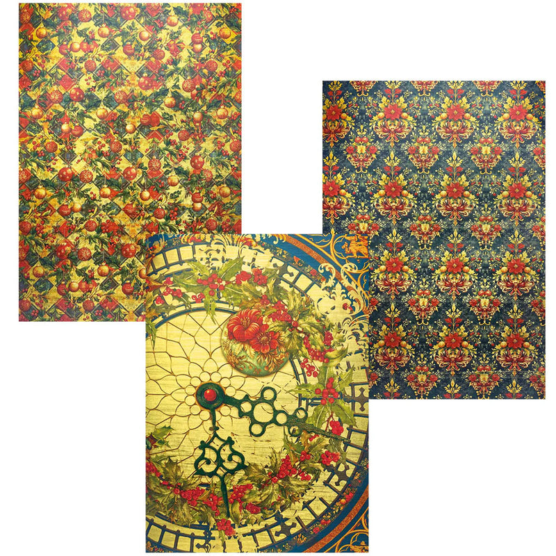 Ciao Bella - Toy Shop - Deluxe Paper Gold & Vellum Dual Pack A4 Mixed 6/Pkg