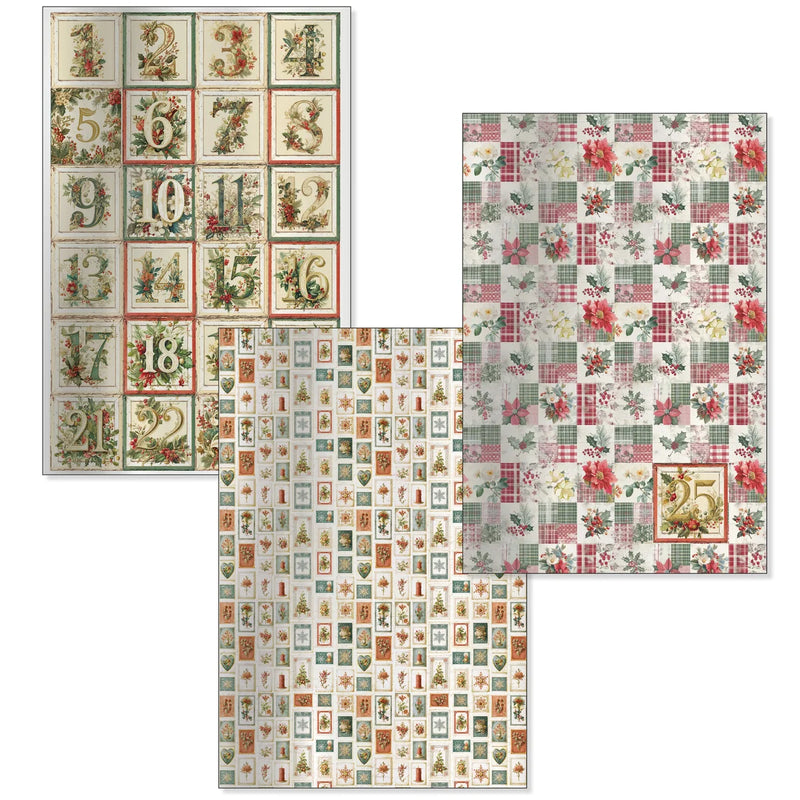 Ciao Bella - Merry & Bright - Deluxe Paper Silver & Vellum A4