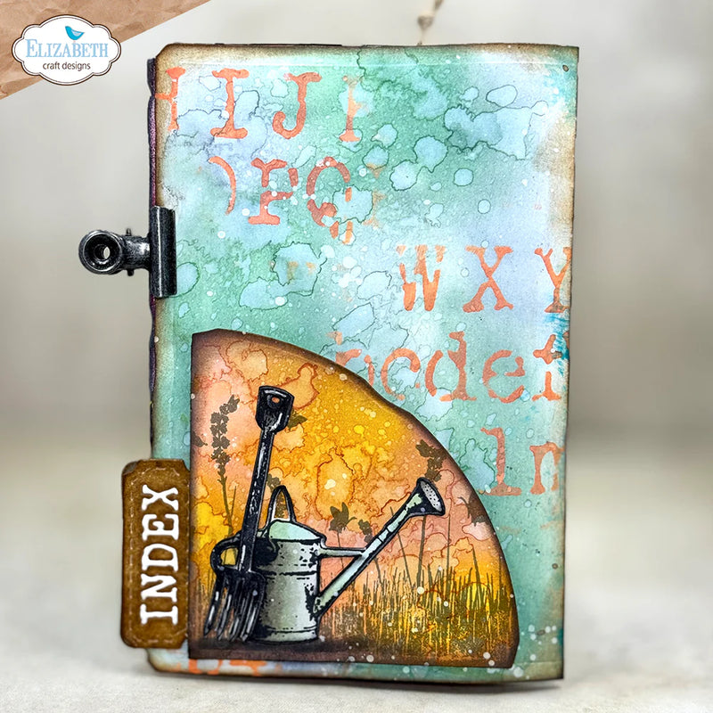 Elizabeth Craft Designs - In the Garden Collection - Garden of Love Die and Clear Photopolymer Stamp Set