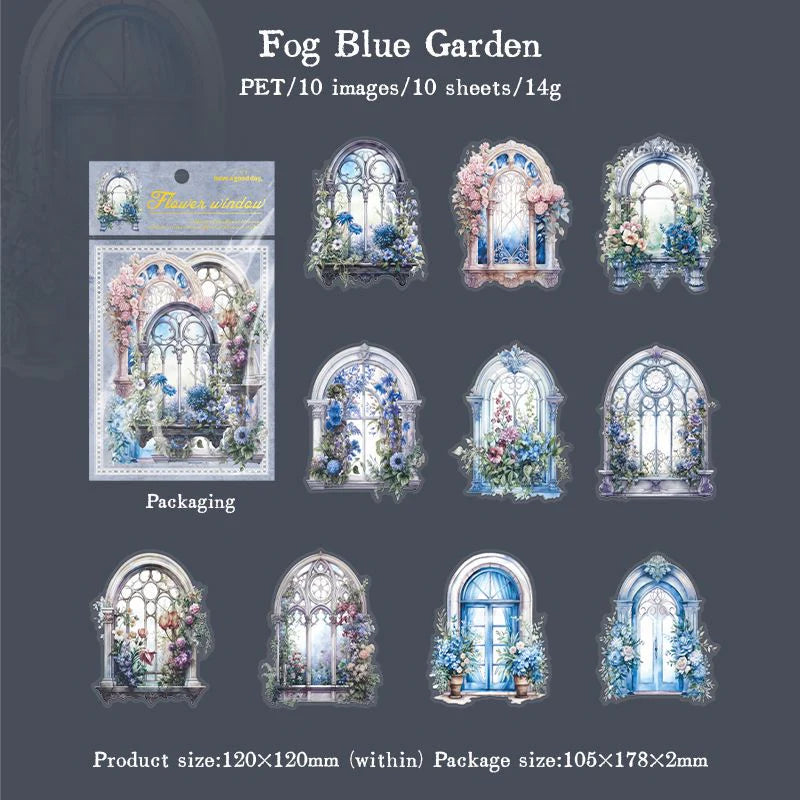 Flower Window Stickers