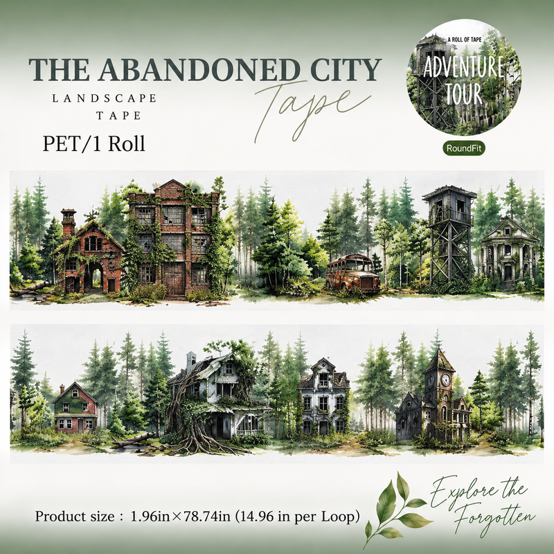 Forest Adventure Series PET Tape