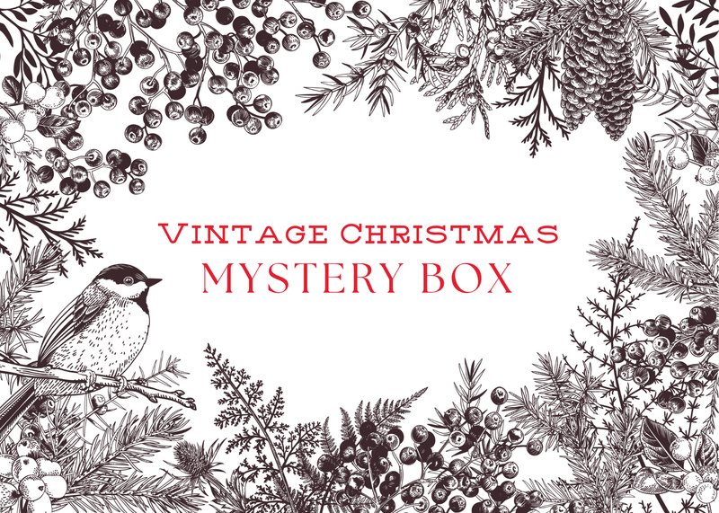Vintage Christmas Mystery Box