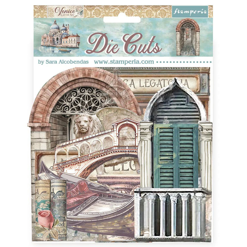 Stamperia - Venice City of Art - Assorted Die Cuts