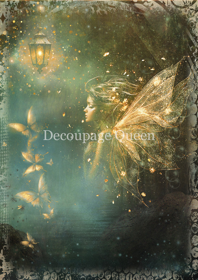 Decoupage Queen - Fairy Dust Rice Paper