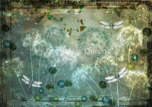 Decoupage Queen - Dandelion Wishes Rice Paper