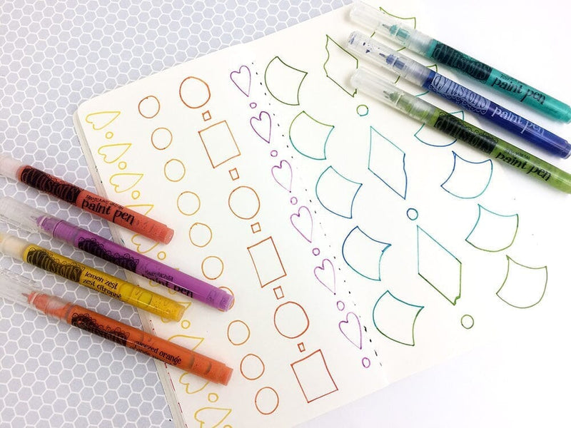 Ranger Ink - Dylusions Stencil - Border It Too