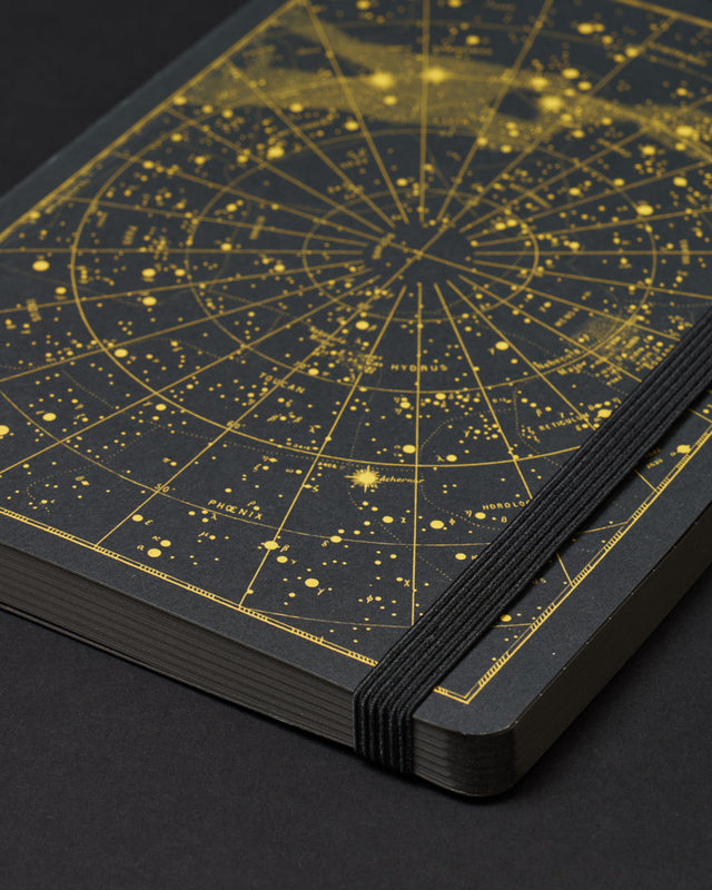 Cognitive Surplus - Astronomy Dark Analysis A5 Softcover Notebook
