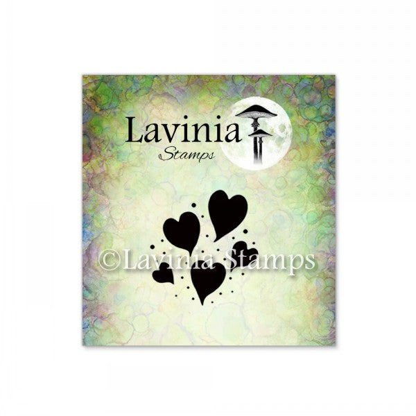 Lavinia Stamps - Group of Hearts Mini Stamp