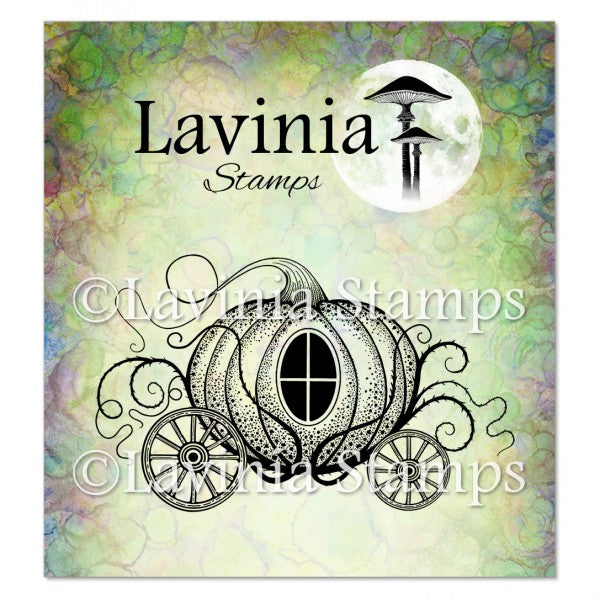Lavinia Stamps - Spellbound - Pumpkin Carriage Stamp