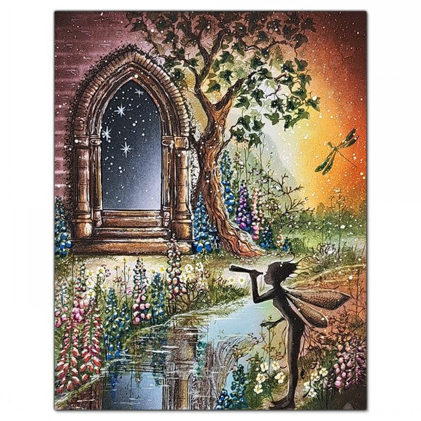Lavinia Stamps - Forest Realm - Arch of Angels Stamp