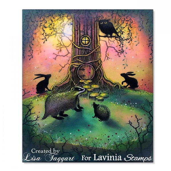 Lavinia Stamps - Badger Stamp