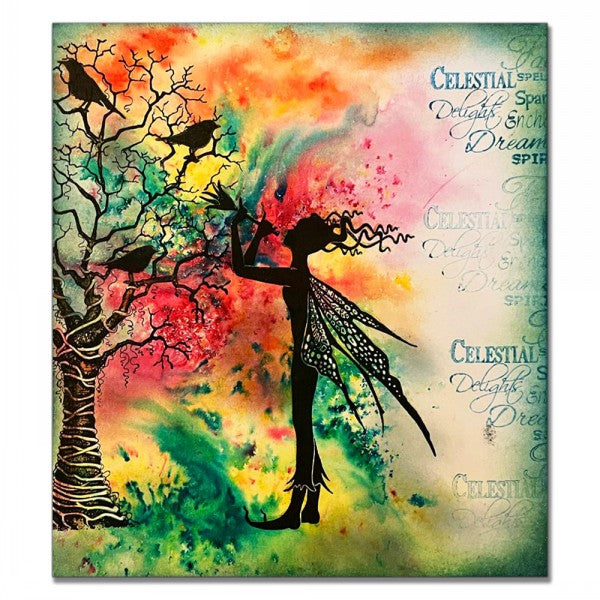 Lavinia Stamps - Spellbound - Bird Collection Stamp