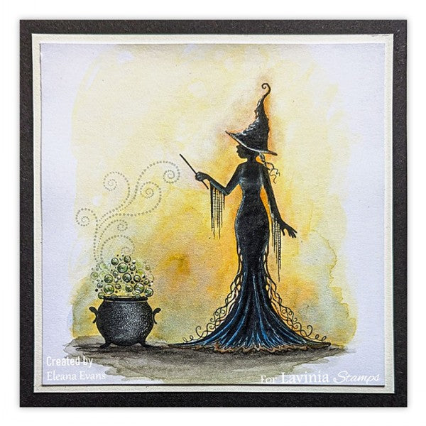 Lavinia Stamps - Dream Witch - Bubbling Cauldron Stamp