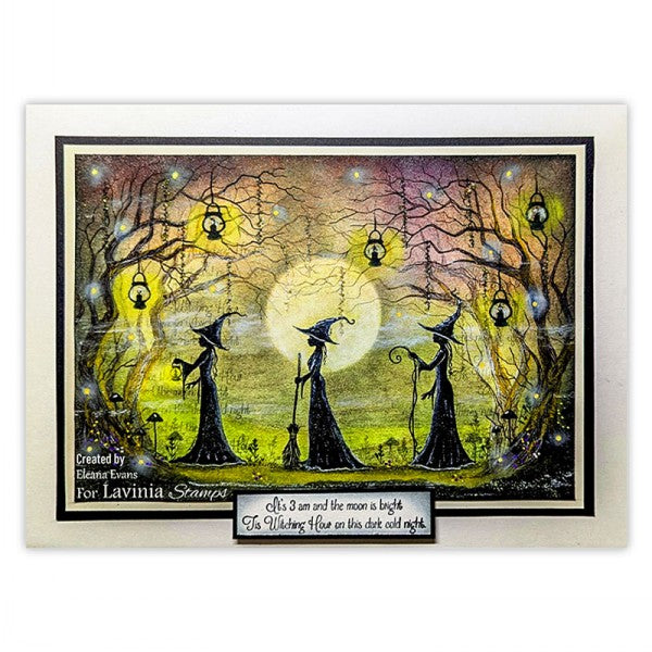 Lavinia Stamps - Dream Witch - Coven of the Blue Moon Stamp