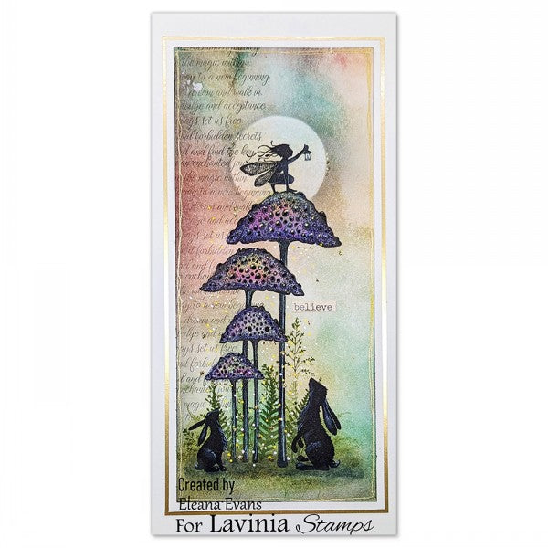 Lavinia Stamps - Forest Realm - Elfin Cap Cluster Stamp