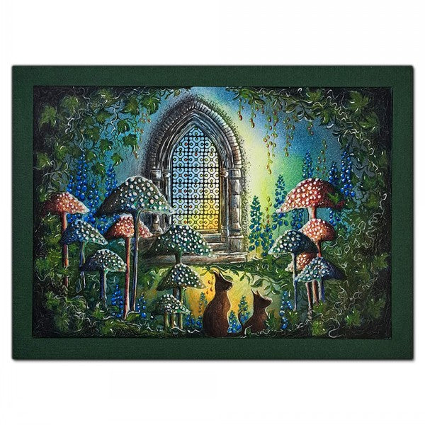 Lavinia Stamps - Forest Realm - Elfin Cap Cluster Stamp