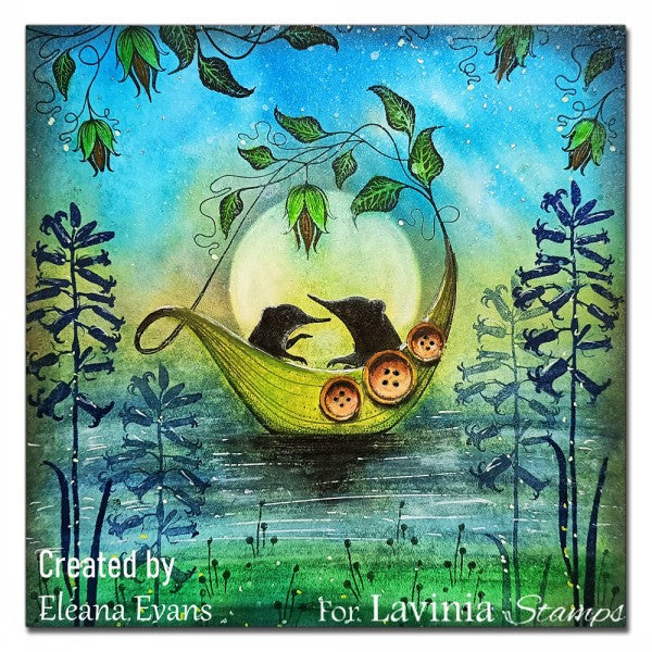 Lavinia Stamps - English Bluebell Stamp