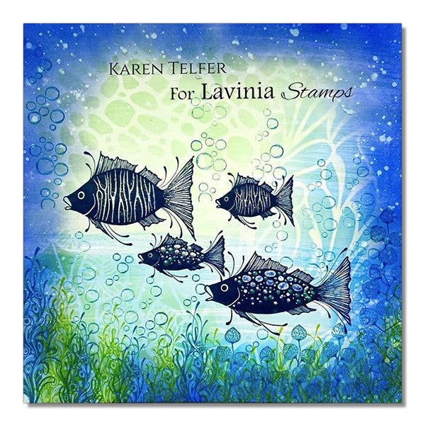 Lavinia Stamps - Fish Set Stamp