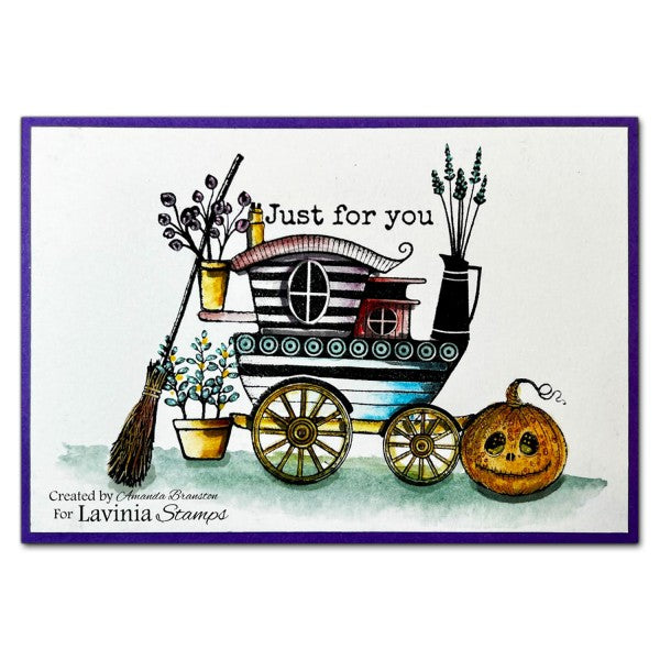 Lavinia Stamps - Spellbinding - Flower Pots Stamp