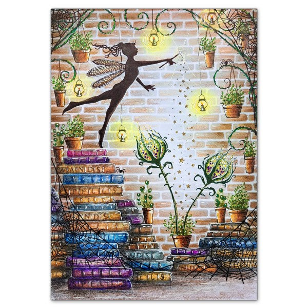 Lavinia Stamps - Spellbinding - Flower Pots Stamp