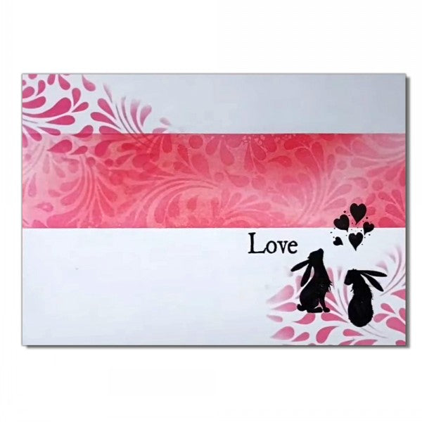 Lavinia Stamps - Group of Hearts Mini Stamp