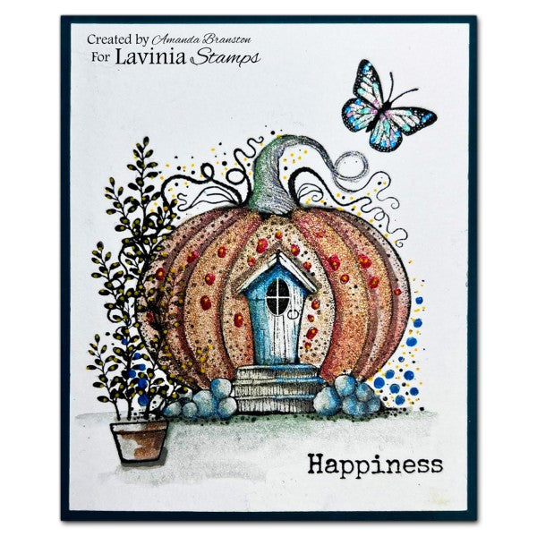 Lavinia Stamps - Spellbinding - Pumpkin Lodge Stamp