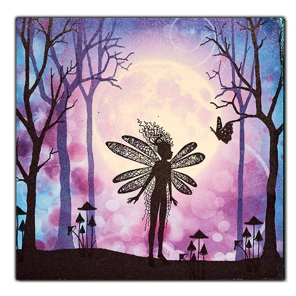 Lavinia Stamps - Slender Mushrooms Mini Stamp