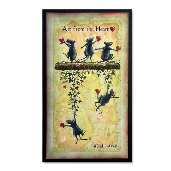 Lavinia Stamps - Minni and Moo Stamp