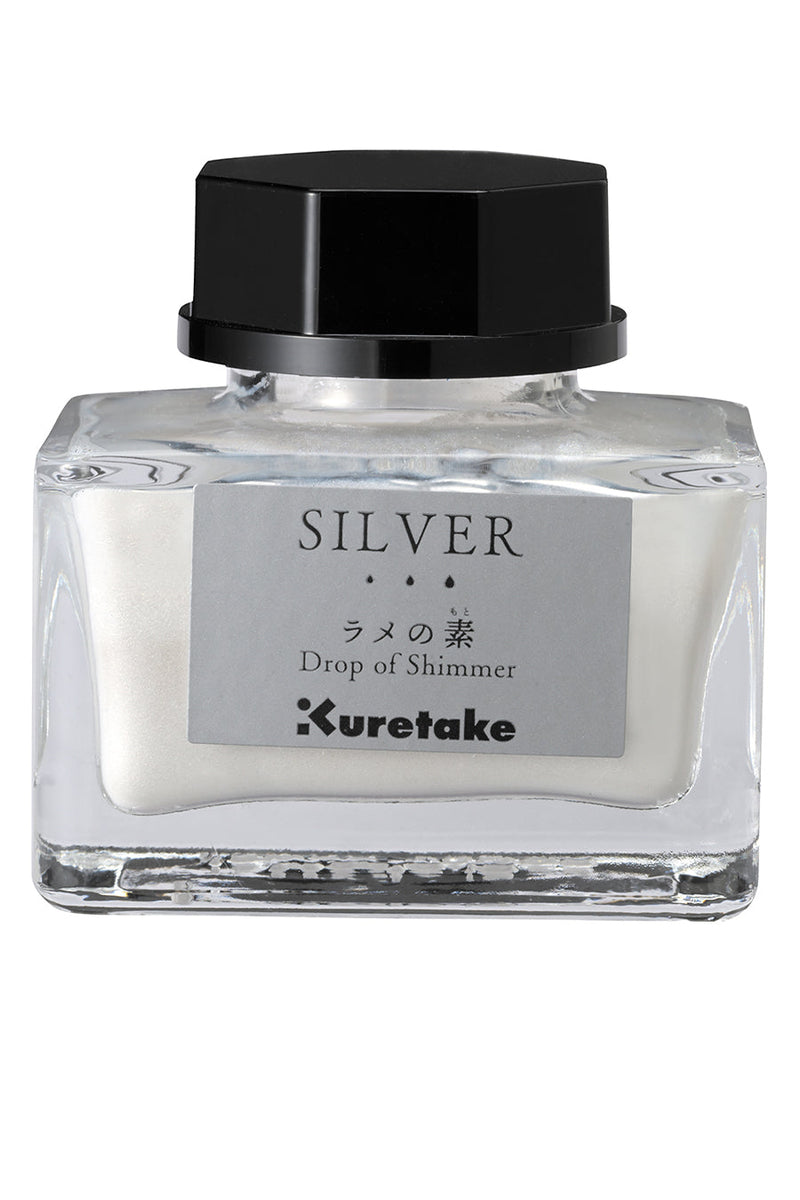 Kuretake - Drop Of Shimmer Ink - Silver