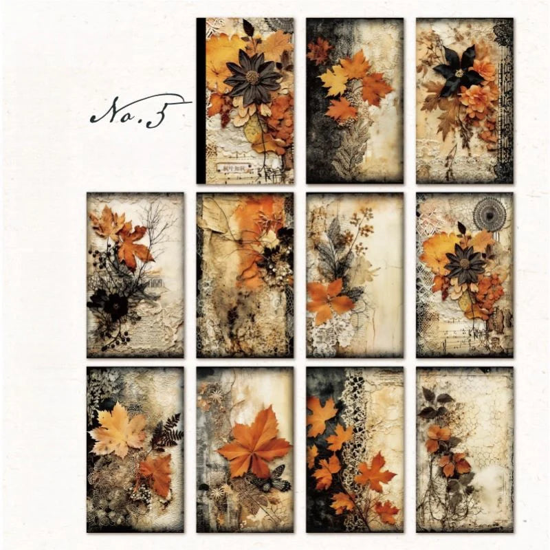 Floating Flowers Paper Book