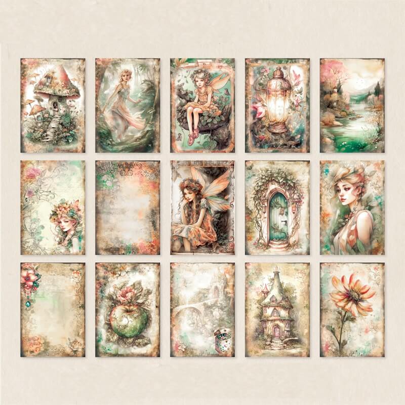 Vintage Dream Forest Paper Pack