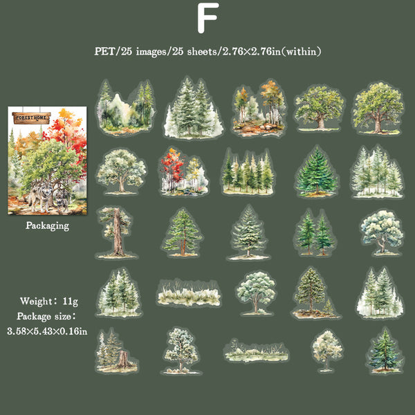 Forest Home Series Sticker