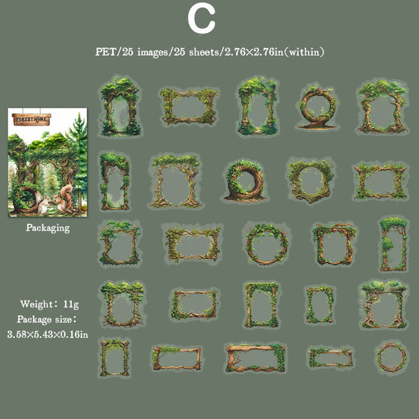 Forest Home Series Sticker