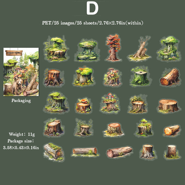 Forest Home Series Sticker