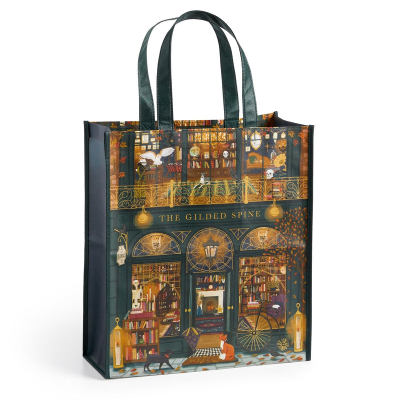 Galison - Gilded Spine Reusable Shopping Bag