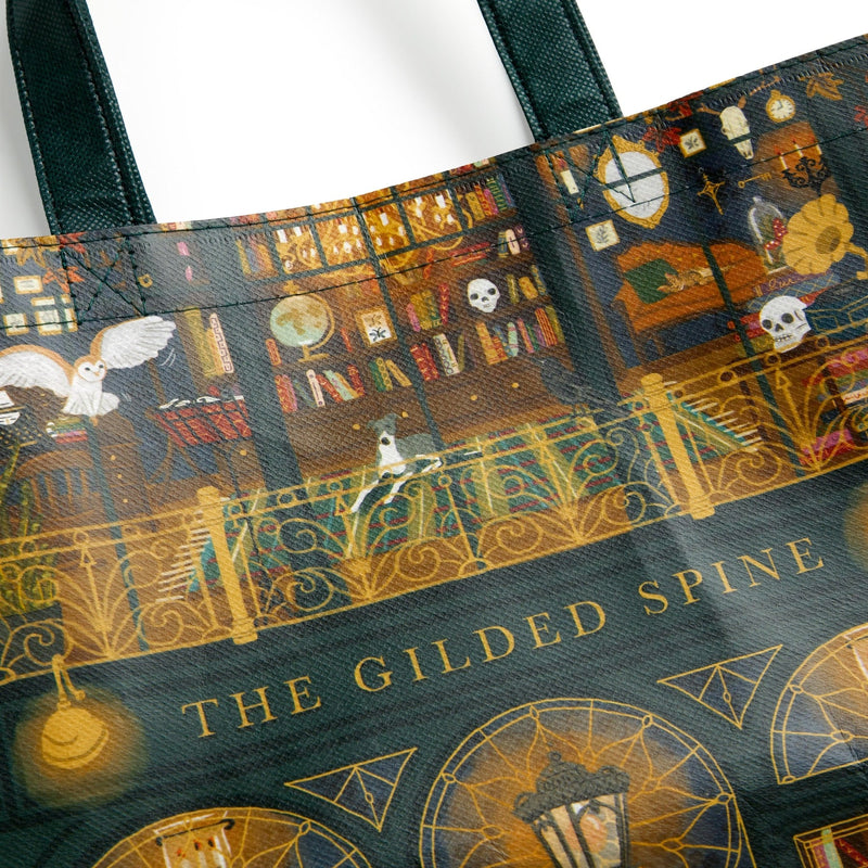 Galison - Gilded Spine Reusable Shopping Bag