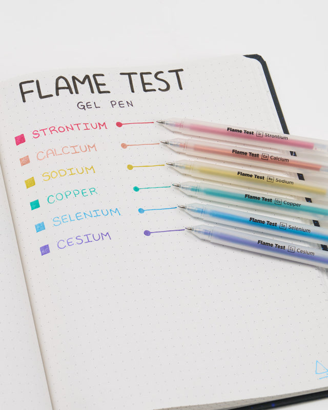 Cognitive Surplus - Flame Test High-Opacity Metallic Gel Pens