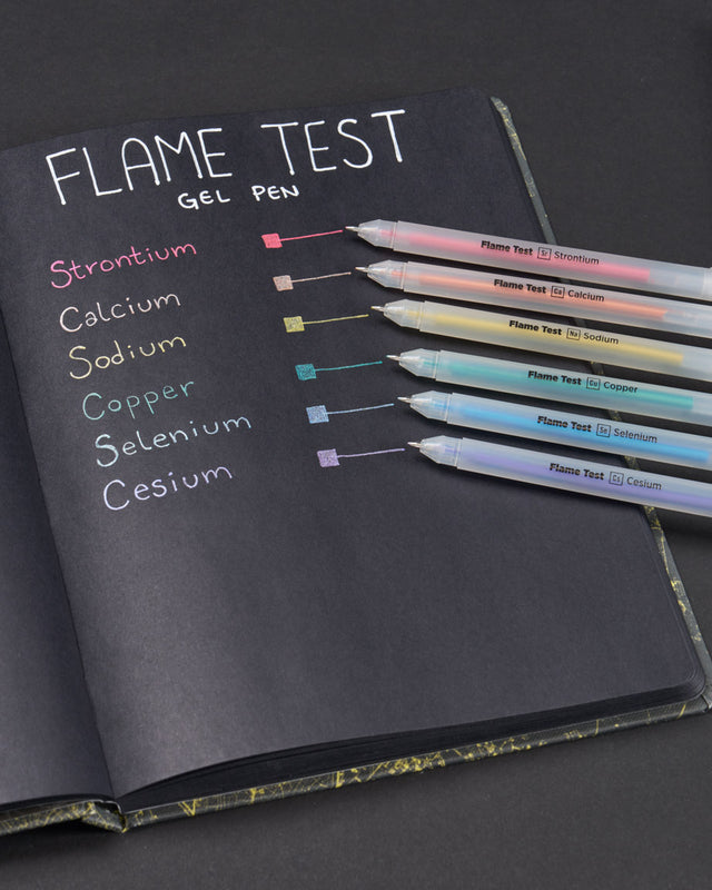 Cognitive Surplus - Flame Test High-Opacity Metallic Gel Pens