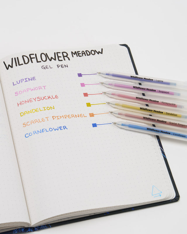 Cognitive Surplus - Wildflower Meadow Metallic Gel Pens