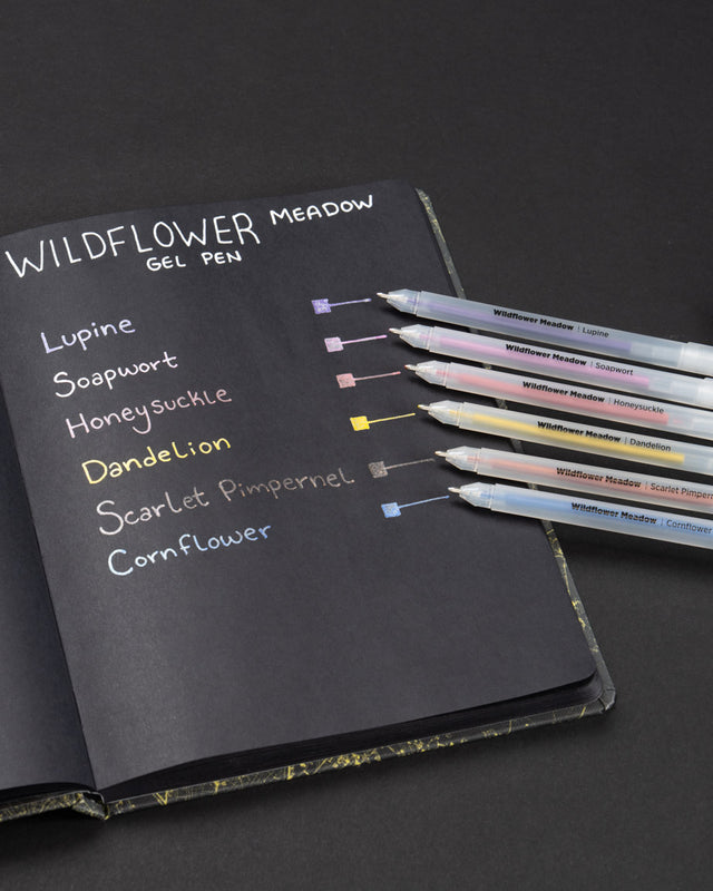 Cognitive Surplus - Wildflower Meadow Metallic Gel Pens