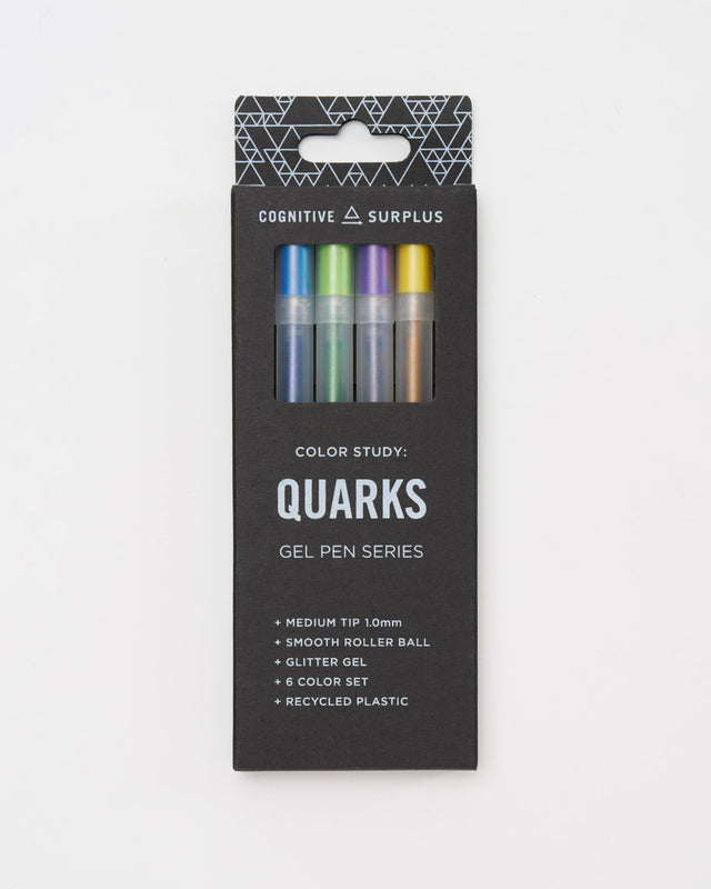Cognitive Surplus - Quarks Glitter Gel Pens