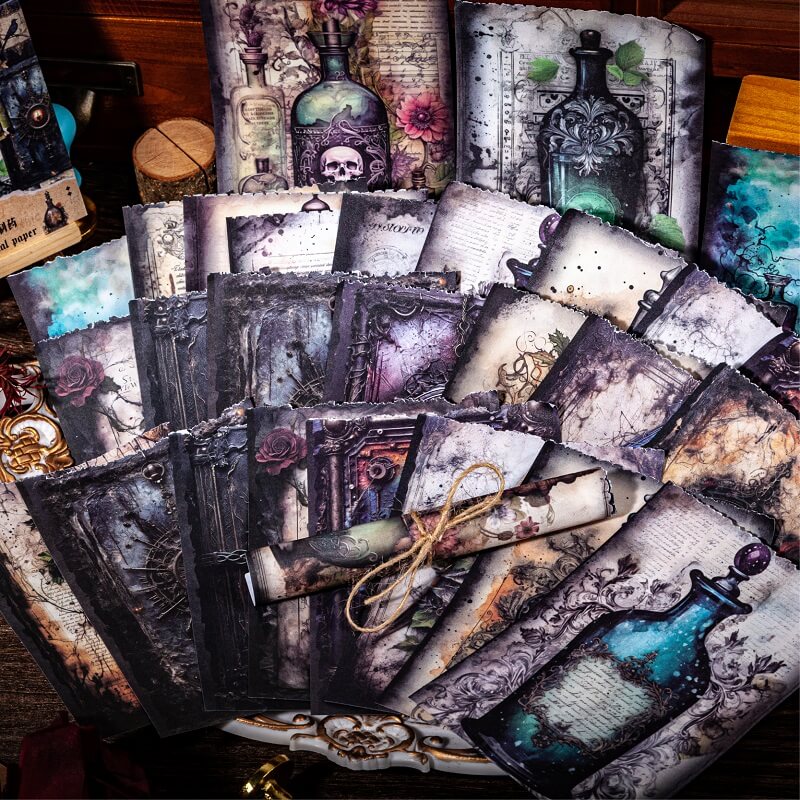 Gothic World Series Material Paper