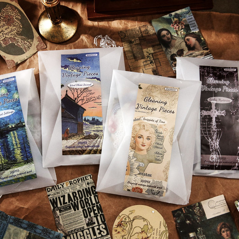 Vintage Scrapbook Paper Sets