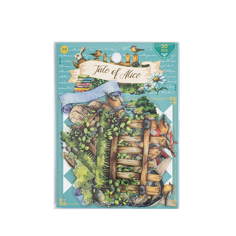 Tale of Alice Scrapbook Sticker Set